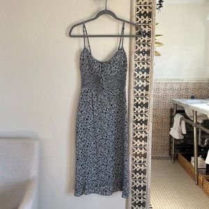 Reformation Leopard Midi Dress